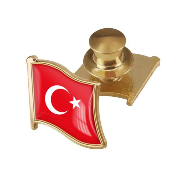 vmcoatdu Country Flag Backs Locking Pin Keepers Locking Clasp Pin