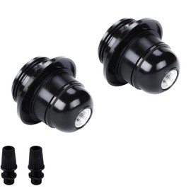 Kjzeex E27 Socket, 2 Pieces Lamp Holder, Black, for Table Lamp, Floor Lamp or Ceiling Light, Retro Lighting