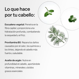 TEIA Cosméticos Serum Nutritivo para cabello, libre de siliconas, eco-consciente