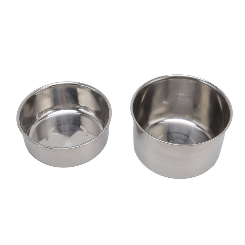 Stackable Lunch Box 1600ml Dual Layers Stainless Steel BPA Free