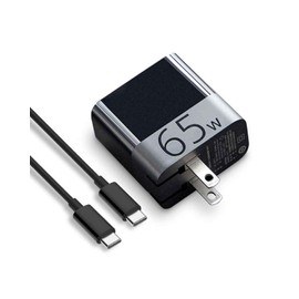 ZMI zPower Turbo 65W USB-C PD Laptop Charger Power Adapter Compatible with Laptops Chargeable via USB-C (Not Compatible with Legacy Models with Barrel Charging Ports) - Black