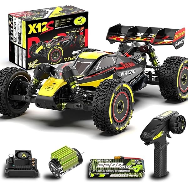 RLAARLO 1/12 Brushless RC Cars for Adults, Max 50 MPH