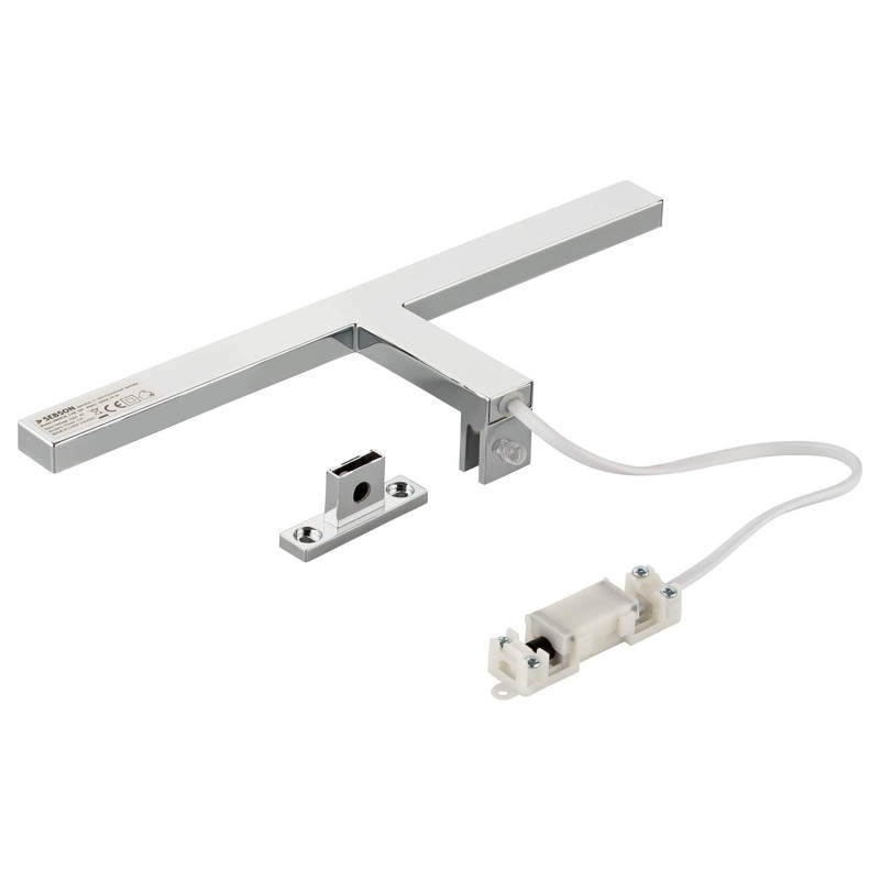 SEBSON SEBSON LED Spiegelleuchte 30cm, Bad IP44, Aufbauleuchte + Klemmleuchte,