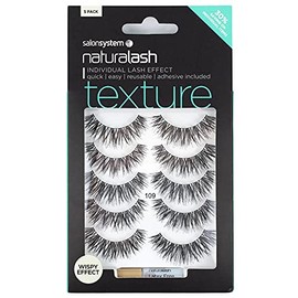 Salon System Naturalash 109 Black (Texture) Multipack (X5)