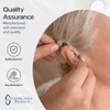 Widex Compatible Double Ear Tip Hearing Aid Domes Pack of