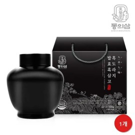 Donguisam For those interested in health, Dongui Ginseng, Gujeung Gupo, Black Bellflower, Fermented Black Ginseng, 1 month supply for health care / 건강관심분 동의삼 구증구포 흑도라지 발효흑삼고 건강관리 1개월분