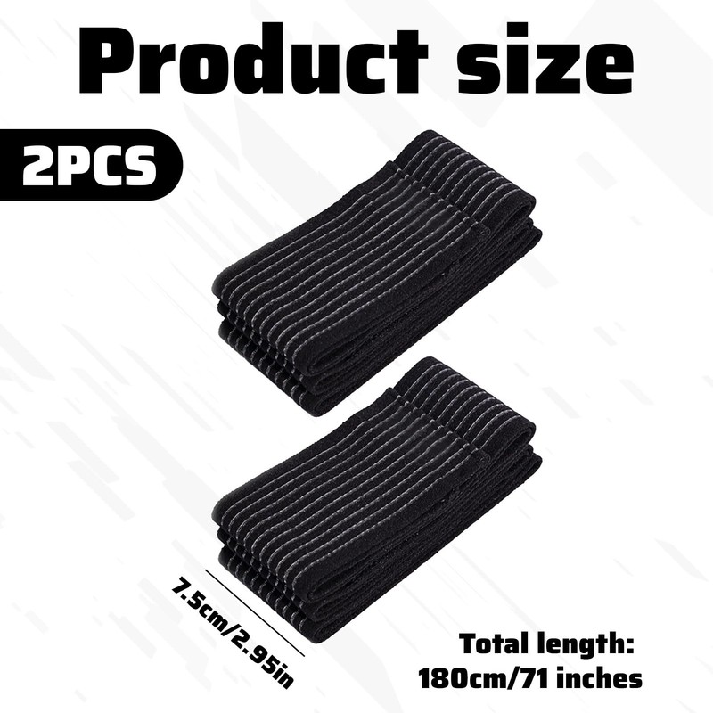 Calf Compression Bandage Sleeve Men,2 Pcs Highly Elastic Calf Support,