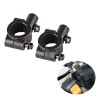 2pz Base Soporte For Espejo Rosca 8mm 10mm Manubrio 7/8