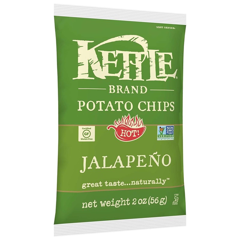 Kettle Brand Jalapeno Chips, 2-ounces (Pack of24)