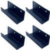 4 PCS Black Tile Hanger Steel Wall Tile Bracket Wall