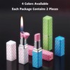 Cute Lipstick Lighter, 2 Pack Soft Flame Refillable Butane Lighter
