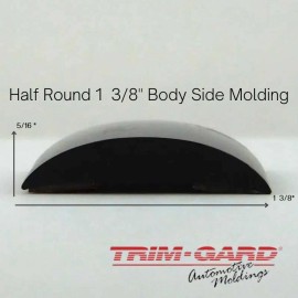 Trim-Gard 1 3/8" X 50' All Black Body Side Molding (1402HG-50)