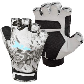 KastKing Gil Raker Gloves UPF50+ Fishing Gloves UV Protection Gloves Sun Gloves for Men Or Women for Fishing, Outdoor, Kayaking, Rowing, Sailing, Canoeing, Hiking, Biking