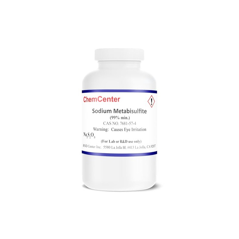 Sodium Metabisulfite, High Purity, Granular, 1 lb.