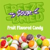 Freeze Dried Sour Candy - Crazy Candy Sour Bites; Intense