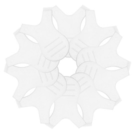 Baluue 100pcs Eyelash Curling Aid Lash Brush Tools Lash Lift Supply Eyelash Accessory Lash Lift Brush Lash Lift Comb Eye Lash Tool Eyelash Supply Lash Perm Lifting Transparent Plastic