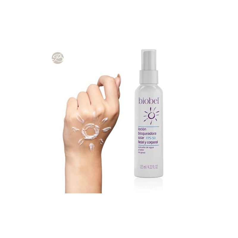 Biobel Loción Bloqueadora Solar FPS-50 125ml