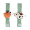 Done by Deer Dotti rattle bracelet, pack of 2, green,