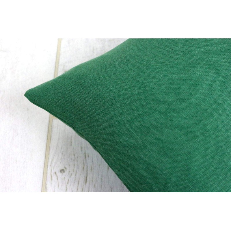 DDintex Natural Forest Cushion Cover, Lithuanian Linen, 23.6 x 23.6