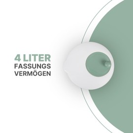 Pro Home Salad Spinner (4 Litres, Diameter 25 cm) BPA-Free, 3-in-1 Spinner, Strainer and Salad Bowl, 3D Crank - Spin Without Effort, Salad Dryer