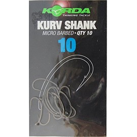 Korda Kurv Shank Hooks - Size 10