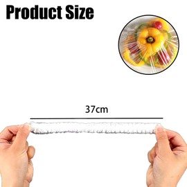 200 Pcs Food Covers, Fresh Keeping Bags, Elasticated Food Covers Food Cling Film Bags Universal Cling Film Bags, Stretchable Bowl Lid for Kitchen Fruits Vegetables Preservation Food Storage