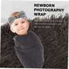 MERRYHAPY 1 Set Newborn Photography Props Set Swaddle Wrap Headband
