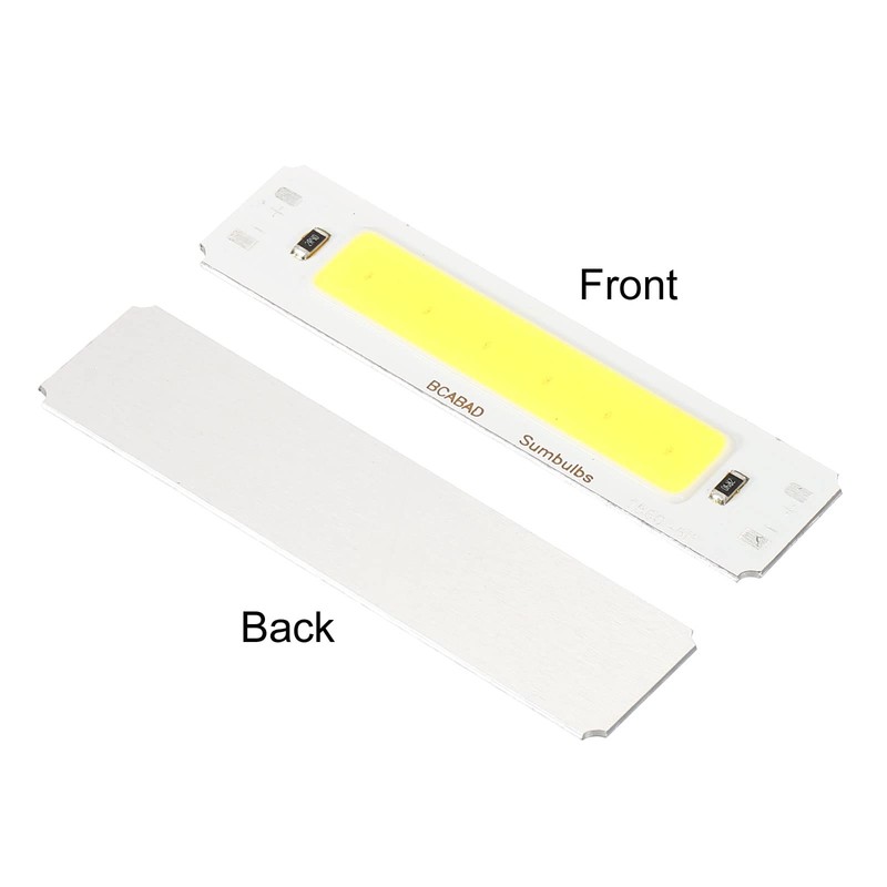PATIKIL 2W DC 5V LED Chip Bulb,Aluminum COB Lamps Bulb