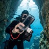 Zopsc Carcasa de Buceo Impermeable, Funda Subacuática 40M, Protectora para