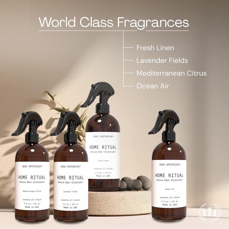 Muse Apothecary Home Ritual Active Odor Eliminator Spray - Furniture