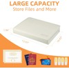 JUNDUN Fireproof Document Organiser - 13 Pockets Expanding File Folder