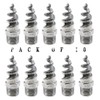 Beduan 3/8" Male Spiral Cone Atomization Nozzle Stainless Steel(316) Dust