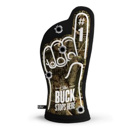 YouTheFan Buck Stops Here #1 Oven Mitt, Black