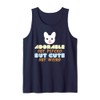 Horror Bunny Psycho Tees Adorable But Psycho But Cute Tank