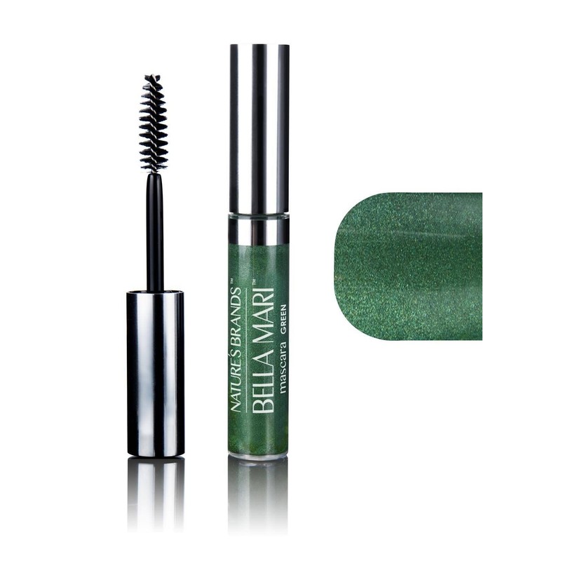 Bella Mari Natural Mascara, Green 0.4oz