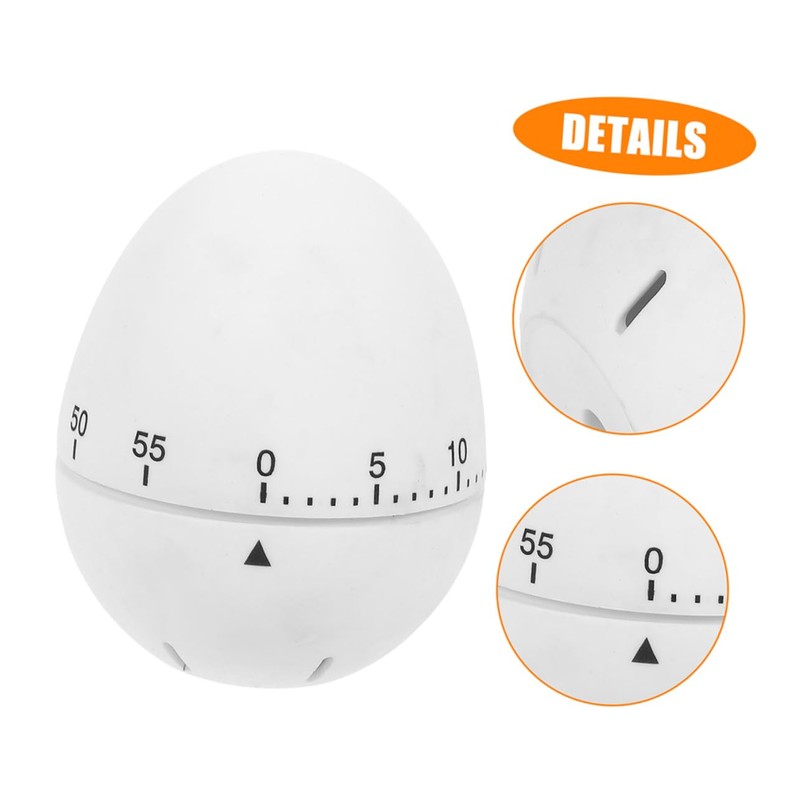 BIUDECO 2pcs Kitchen Timer Rotating Mechanical Timer for Cooking Studying