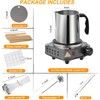 BBAXI Candle Making kit with Hot Plate,Wax Melter for Candle