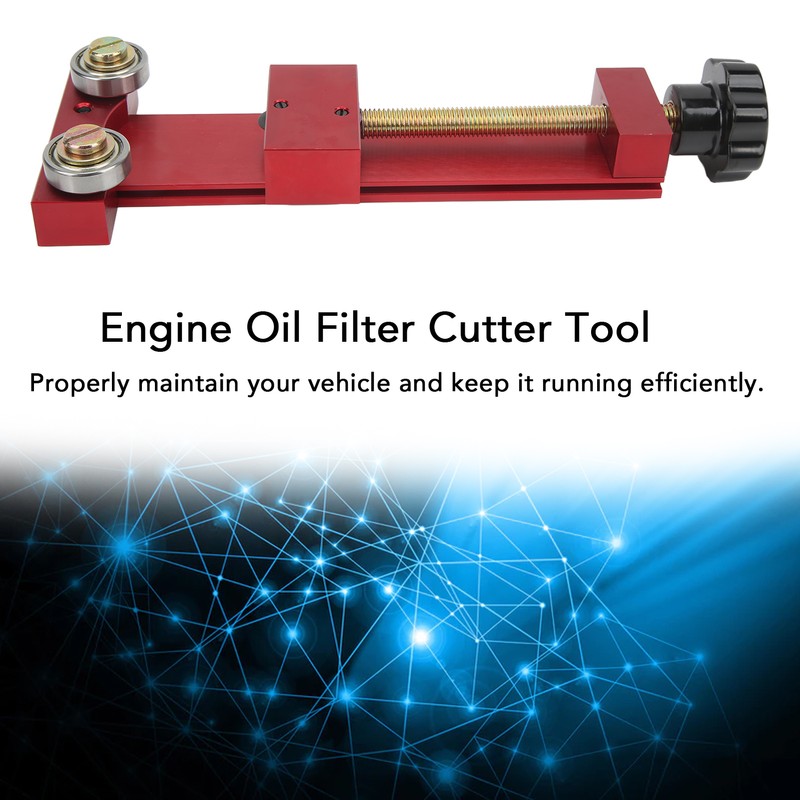 Red Oil Filter Cutter Cutting Tool Aluminum Alloy 66490 for