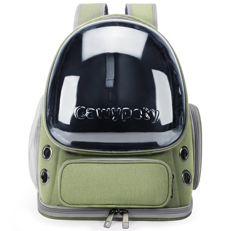 Cawypety Cat Backpack Carrier, Breathable Cat Carrier Large Space Bubble