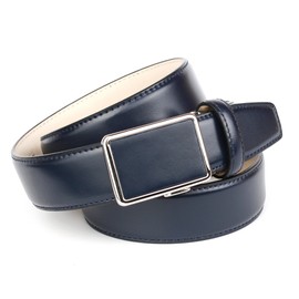 Anthoni Crown Men's Belt, Blue (Blue 080)