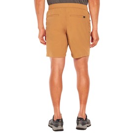Eddie Bauer Men Ripstop Tech Pull On Golf Shorts, Mens Beach Shorts, Hiking Essentials - Brown Sugar XX-Large