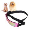 Dog Goggles UV Protection Waterproof Sandproof Soft Frame Adjustable Breathable