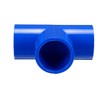 sourcing map 25mm Slip Tee PVC Pipe Fitting T-Shaped Coupling