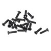 sourcing map M2 x 8mm Phillips Screws Fastener Black for