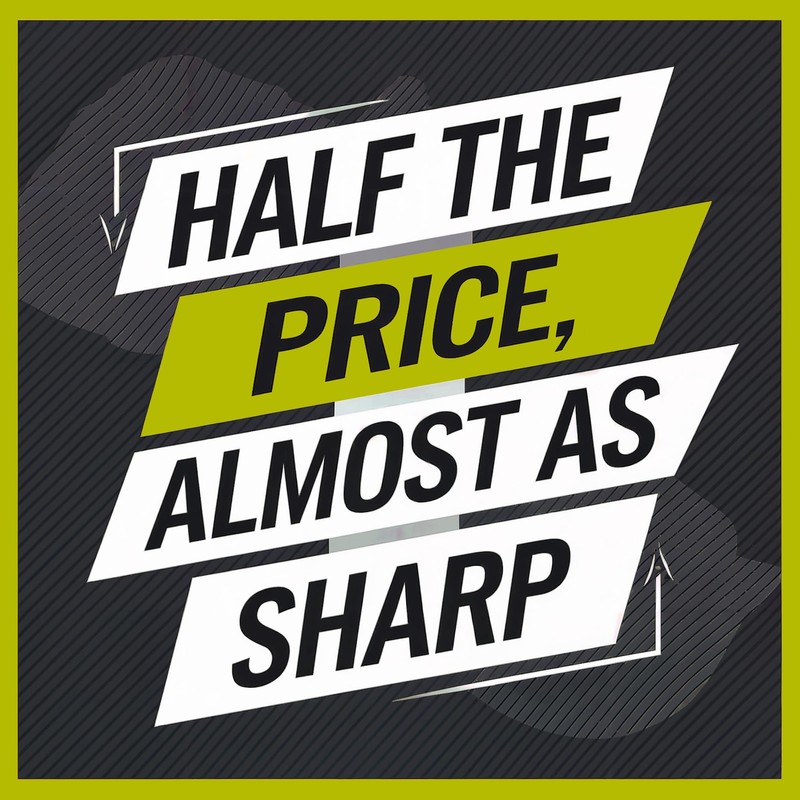 KIONCARE 4-Pack Replacement Head Compatible with oneblade QP series,Black