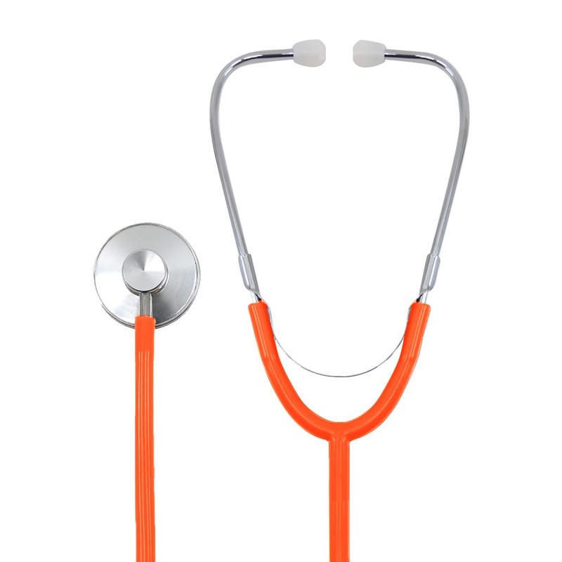Dixie EMS Single Head Lightweight Stethoscope, Latex Free for Doctors,
