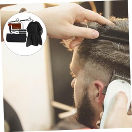 TOVINANNA 1set Barber Scissors Set Hairdressing Equipment Haircut Scissors Hairdressing Scissors Hair Cutting Supplies Scissors Kit Barber Supplies Hair Clippers Stainless Steel Black