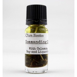 Pure Hoodoo | Commanding Oil 10ml - Used in Spells of Power, Control and Domination