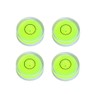 YMGBHNKJLS 4Pcs Small Circular Bubble Levels with Double Sided Adhesive