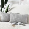 Madizz Pack of 2 Boho Corduroy Cushion Covers 12x20 inch,